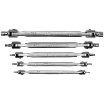 Yato Torx tipa divgalvju elastīgās atslēgas YT-053