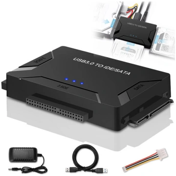 Ārējā cietā diska maciņš IDE uz USB 3.0 adapteris 
