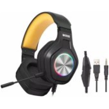 Marvo Pulz 80 Black/ Yellow austiņas 8518300000-MA