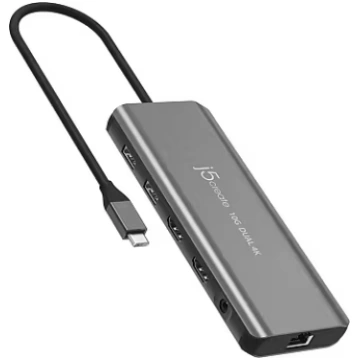 J5create USB-C DUAL 4K HDMI 10GBPS MINI DOCK (JCD3