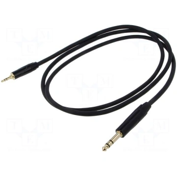 Cable | Jack 3.5mm plug,Jack 6,3mm plug | 1.5m | b
