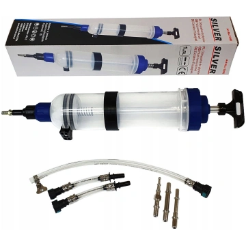 Silver Nosūcējs Eļļas 1500ml Z Osprętem /silver