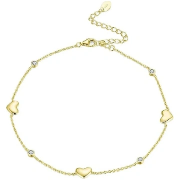 Beydodo Anklets Meitenes 925 sudraba Anklets pagar