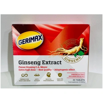 Gerimax Ginseng Extract, 30 tabletes