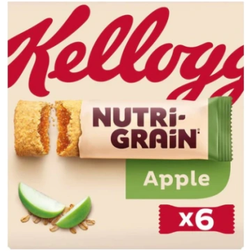 Kellogg's Nutrigrain Apple 6 per pack