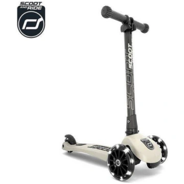 Scoot and Ride Highwaykick 3 LED ash skrejritenis 