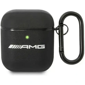 AMG AMA2SLWK AirPods ādas vāciņš - Melns Mercedes