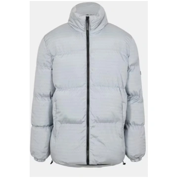 Men's Textured Puffer Jacket