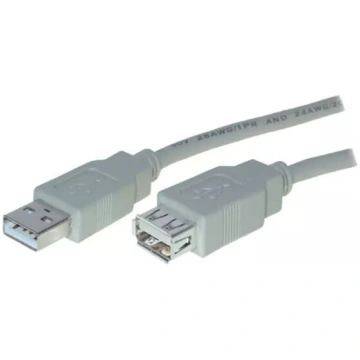 USB kabelis S/CONN 1.8m USB 2.0 Pelēks ShiverPeaks