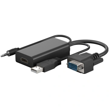 Pārveidotājs VGA - HDMI (nepieciešama papildu baro