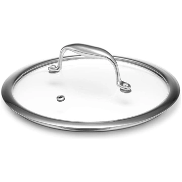 HexClad rūdīta stikla vāks 20 cm Paredzēts HexClad