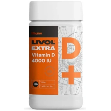 LIVOL Extra Vitamin D 4000 SV tabletes N120