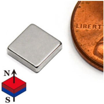 N52 Neodymium Block Magnet 2.5 LB, 1/4x1/4x1/16" R