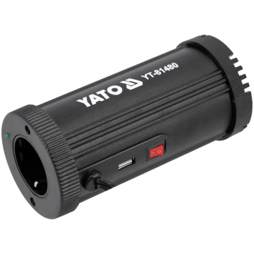 Automašīnas sprieguma invertors | 12V/230V 150W (Y