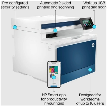 HP Color LaserJet Pro MFP 4302fdn All-in-One Print