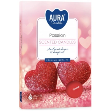 Tējas sveces aromātiskās Passion Aura p15-380