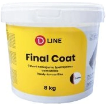 Špakteļmasa D Line Pro 8kg nobeiguma