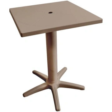 GIO"STYLE Jupiter Garden Table Taupe 60 x 60 cm Po