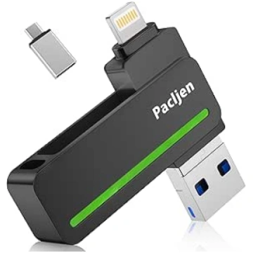 USB zibatmiņas karte iPhone 256GB, MFi sertificēta