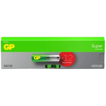 Battery: alkaline | AA | 1.5V | non-rechargeable |