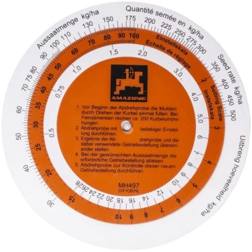 Amazone Izlīdzināšanas disks D=120 MH963
