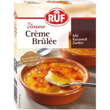 Deserts Crème Brulee ar karameļu cukuru 95g