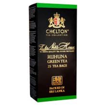 Chelton RUHUNA Green zaļa tēja paciņās 25x2g 47920