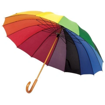 Dāmu lietussargs varavīksnes krāsās PARASOL