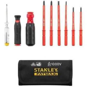 ST. SCREWDRIVERS 10pcs. VDE (2PH+2PZ+2PŁ+TESTER) S