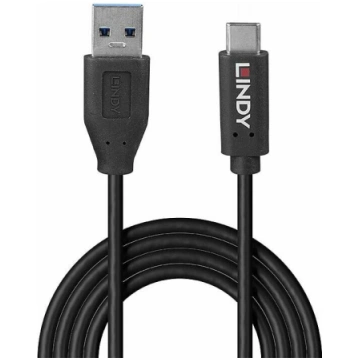 Vads Lindy 36972, USB Type C/USB Type A, 150 cm, m