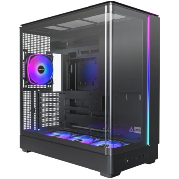 MONTECH Case-MONTECH-micro ATX/Mini-ITX-Black-Midi