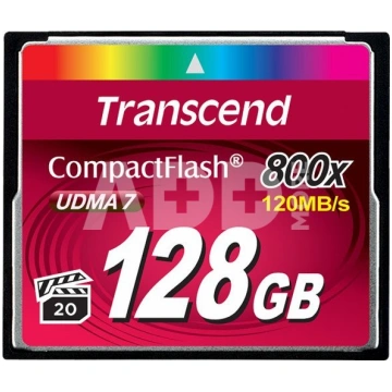 Transcend Compact Flash 128GB 800x