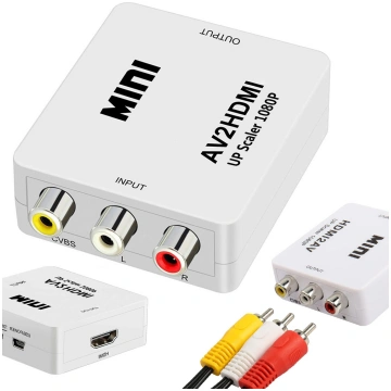Fusion RCA to HDMI (+Audio) Video Signal Converter