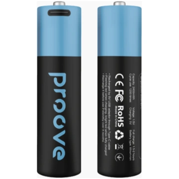 Proove Compact Energy Uzlādējami Akumulatori AAA T