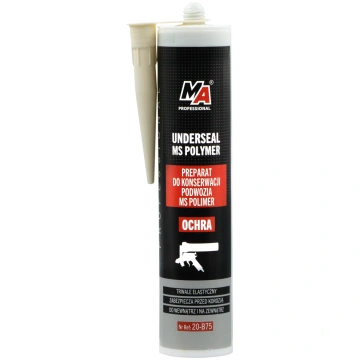 Poliuretāna hermētiķis / masa šuvēm 290ml DZELTENS