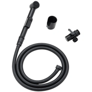 Bidetta dušas komplekts Laveo Fen NAF_71PD, Black