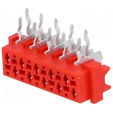 Micro-MaTch | socket | female | PIN: 10 | THT | on