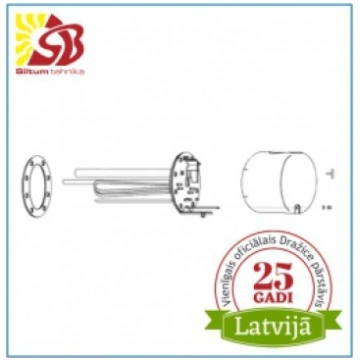 *Dažādi sildelementi RDU 1 - 3 kW