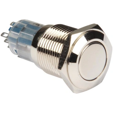 ROUND METAL SWITCH DPDT 2NO 2NC | R1611 | 54103293