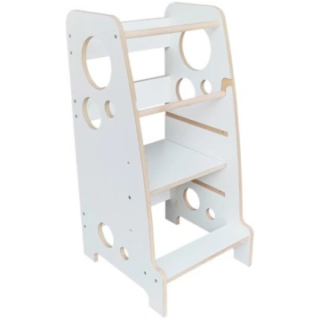 Virtuves tornis Montessori Lilababy Circles White