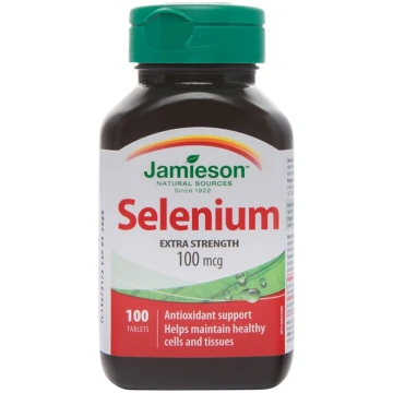 Jamieson Selenium selēns 100 mcg, 100 tabletes