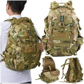 Taktiskā militārā mugursoma, 30L, kamuflāža - tact