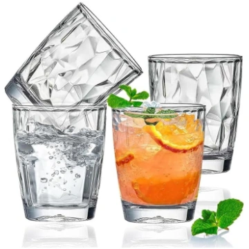 300 ml plastmasas krūzes caurspīdīgas, nedalāmas d