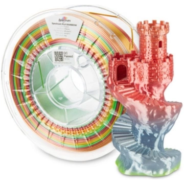 Spectrum 3D filament, PLA Silk Rainbow, 1,75mm, 10