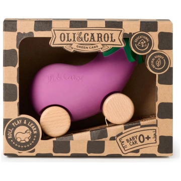 Auto Baklažāns ar trasīti, Emma the Eggplant Car, 