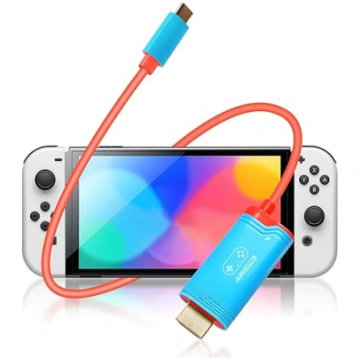 4K@144Hz USB C uz HDMI kabeļa doka alternatīva, sa