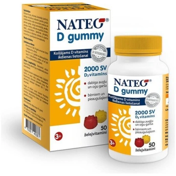 Uztura bagātinātājs Nateo D 2000 SV Gummy N50