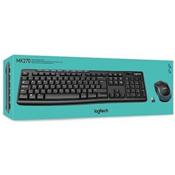 Logitech Logitech MK270 Bezvadu Komplekts Klaviatū