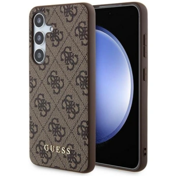 Guess Samsung Galaxy S24 vāciņš 4G Metal Gold Logo