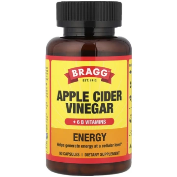 Bragg, Energy, Apple Cider Vinegar + 6 B Vitamins,